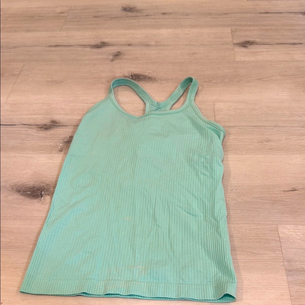 lululemon athletica Green Tank Top